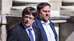 Junqueras se defiende ante el juez y asegura ser un �hombre de paz�