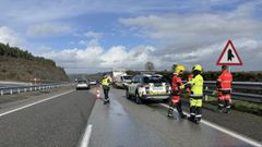 Accidente en la A-8