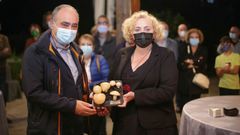 Sonsoles L�pez recibiu o Cogomelo Lucus