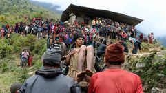 Primeras protestas en Nepal por la falta de respuesta del Gobierno