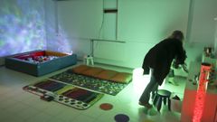 En la imagen, la nueva aula multisensorial del CEIP Cruceiro de Canido