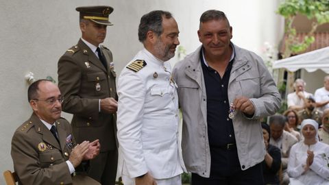 El acto sirvió para reconocer la labor de reservistas, trabajadores y colaboradores