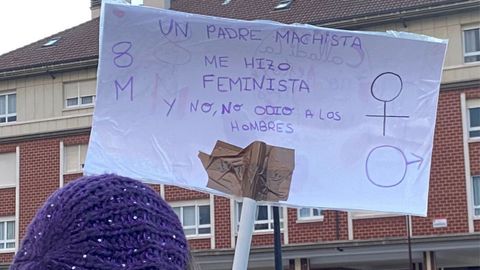Manifestaci�n del 8M en Gij�n