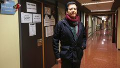 Juan Carlos Rodríguez García, en una imagen de archivo en el Hospital Montecelo, es jefe de servicio de medicina interna-infecciones del CHOP pontevedrés