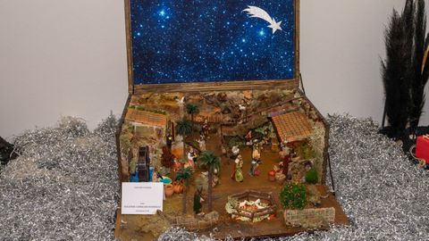 Hay diferentes tama�os y formas para representar las figuras de Mar�a Jos� y Jes�s