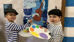 Los peque�os plasmaron su propia creatividad tras dedicar el trimestre a conocer la figura y la obra del autor
