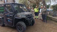 El veh�culo 4x4 ser� utilizado para acceder a zonas de monte y mover maquinaria pesada