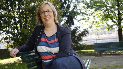 Roc�o Leira, tam�n docente, decl�rase matem�tica vocacional