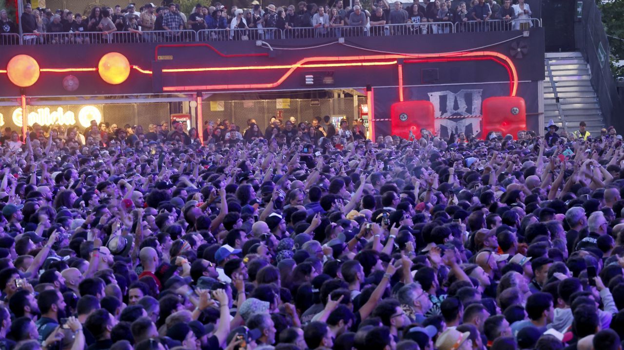 El Resurrection Fest de Viveiro registra éxito de asistencia y un balance sanitario controlado durante la noche de Iron Maiden