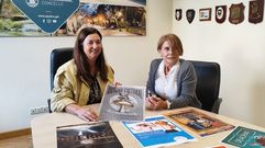 La concejala Patricia Lojo y la tcnica Fita Sanisidro