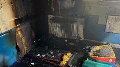 Incendio en el PAI de O Vicedo