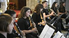 Detalle dun dos concertos programados polo Clarinet Fest de Lal�n na s�a edici�n do ano 2021, e que se celebrou na ma�� do 23 de xullo na igrexa das Dores respectando as restrici�ns impostas pola pandemia do covid-19. 