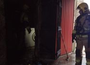 El incendio de esta ma�ana afect� a un anexo a una vivienda en Meis