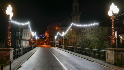 En todos los rincones de Ribadavia se encendi la Navidad