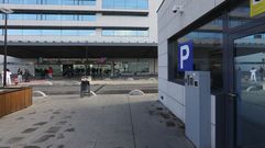 Entrada principal del Complexo Hospitalario Universitario de Ourense