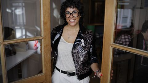 Milagros Hortas se recuper de un cncer de mama.
