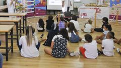 Actividad en el colegio de A G�ndara
