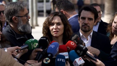 Ayuso defiende que la investigaci�n fiscal a su pareja �nada tiene que ver con la Comunidad�