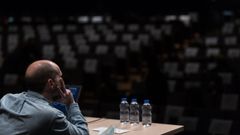 Imagen de Jcome, durante uno de los plenos celebrados en el Auditorio de Ourense