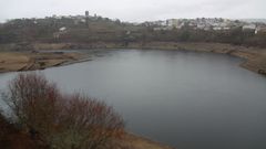Embalse de O Bao en Viana do Bolo con m�s agua despues de las �ltimas lluvias