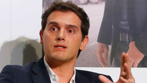 Albert Rivera, durante la presentacin de su libro