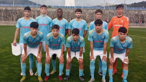 once del Celta Juvenil A 2022/2023, con Milla, Asier Troncoso o Andr�s Anta��n.