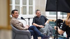 Luis L�pez e o chef Javier Olleros protagonizan o primeiro episodio de �Minutos Extra�, o p�dcast que v�n de p�r en marcha a Deputaci�n de Pontevedra