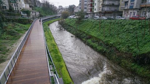 R�o Barba�a, a su paso por la ciudad de Ourense 
