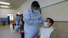 En Ribadavia el cribado estaba destinado a los m�s j�venes