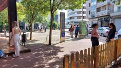 Alumnos a su salida del primer examen de Selectividad