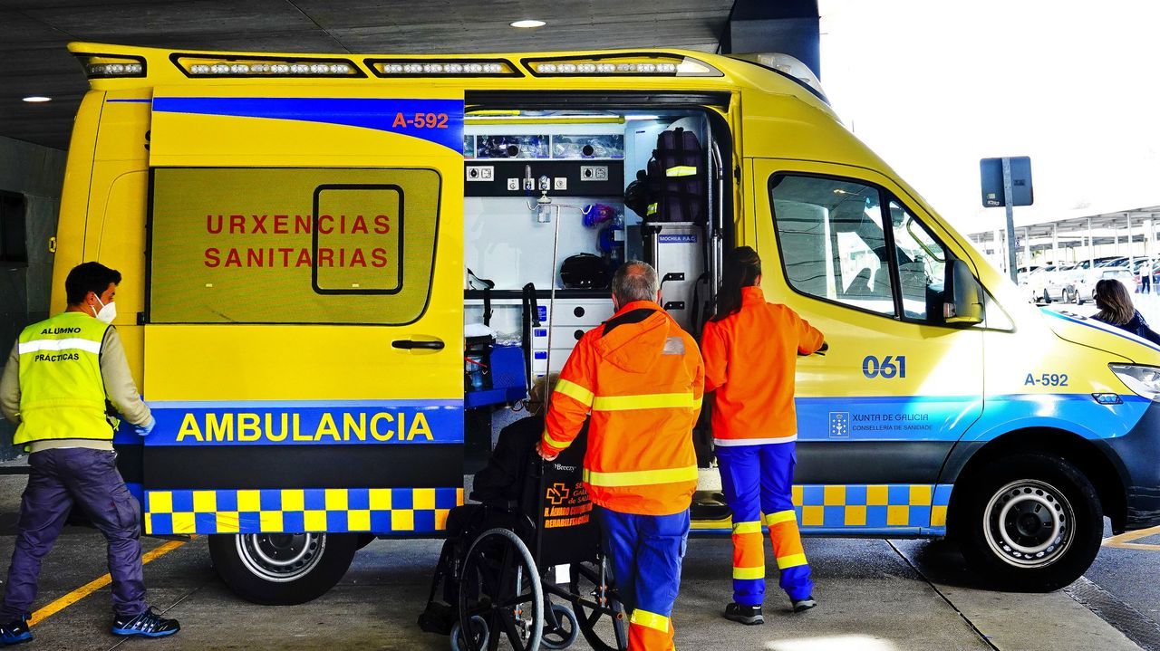Un conductor arrolla a una octogenaria en una acera de Vigo y se da a la fuga