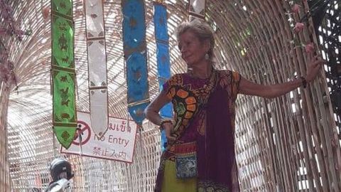 María Matilde Múñoz Cazorla, la ferrolana de 72 años desaparecida en Indonesia.