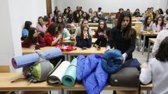 Encierro de alumnos en las facultades de Maxisterio y Filosof�a