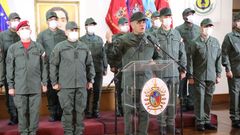 El ministro de Defensa, Vladimir Padrino, denunci� que la inteligencia colombiana contact� 538 militares venezolanos para sabotajes