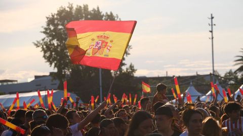 Final de la Eurocopa de f�tbol en Gij�n