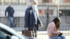 Declaraciones de Jos� Garc�a Costas al salir del juzgado