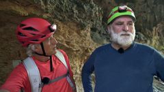 Jes�s Calleja y el chef Jos� Andr�s