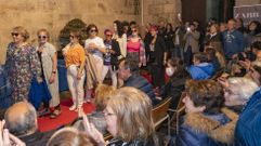 Vecinas y vecinos de Padr�n se subieron a la alfombra roja, ante el aplauso del p�blico