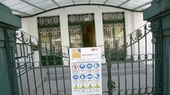 El CEIP de Sada, en la foto, en una obra en el 2010