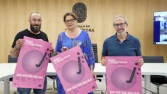 Paco Charl�n, Carme da Silva y Alberto Lastres presentaron el cartel del XXVIII Festival Internacional de Jazz e Blues que se celebra en Pontevedra