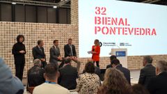 Presentacin de la Bienal de Pontevedra en Fitur