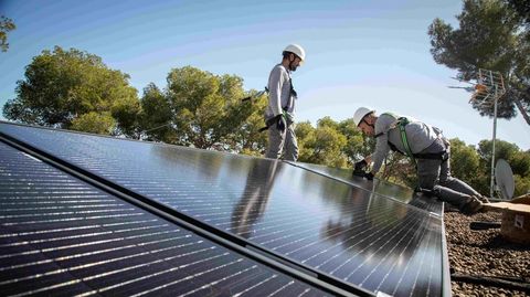 Instalacin de paneles solares