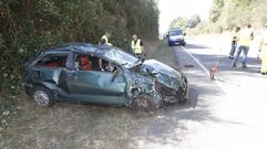 Accidente mortal en Castroverde