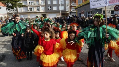 Desfile del entroido infantil de Xinzo