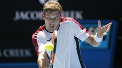 Pablo Carre�o, en un momento de su partido ante M�ller en Australia