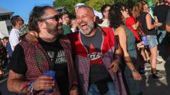 P&uacute;blico asistente a los conciertos de ayer