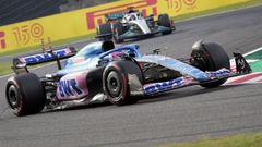 Fernando Alonso en el Gran Premio de Japn
