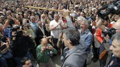 La proclamaci�n de Xulio Ferreiro en A Coru�a, en fotos