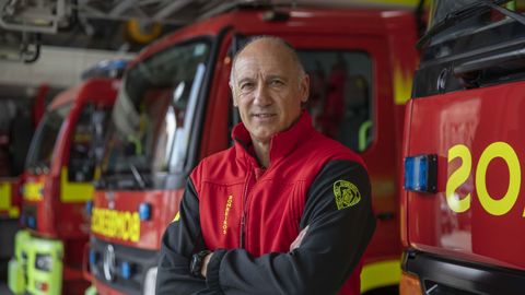 Arca ha ocupado el cargo de jefe de dotaci�n del parque de bomberos de Santiago en los �ltimos a�os.