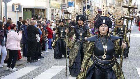 Desfile del s�bado de pi�ata en Celanova
